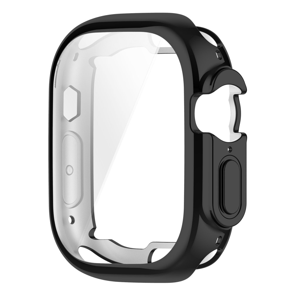 Soft nasadzovacie gélové ochranné púzdro pre Apple Watch Ultra/Ultra 2 49 mm - čierne