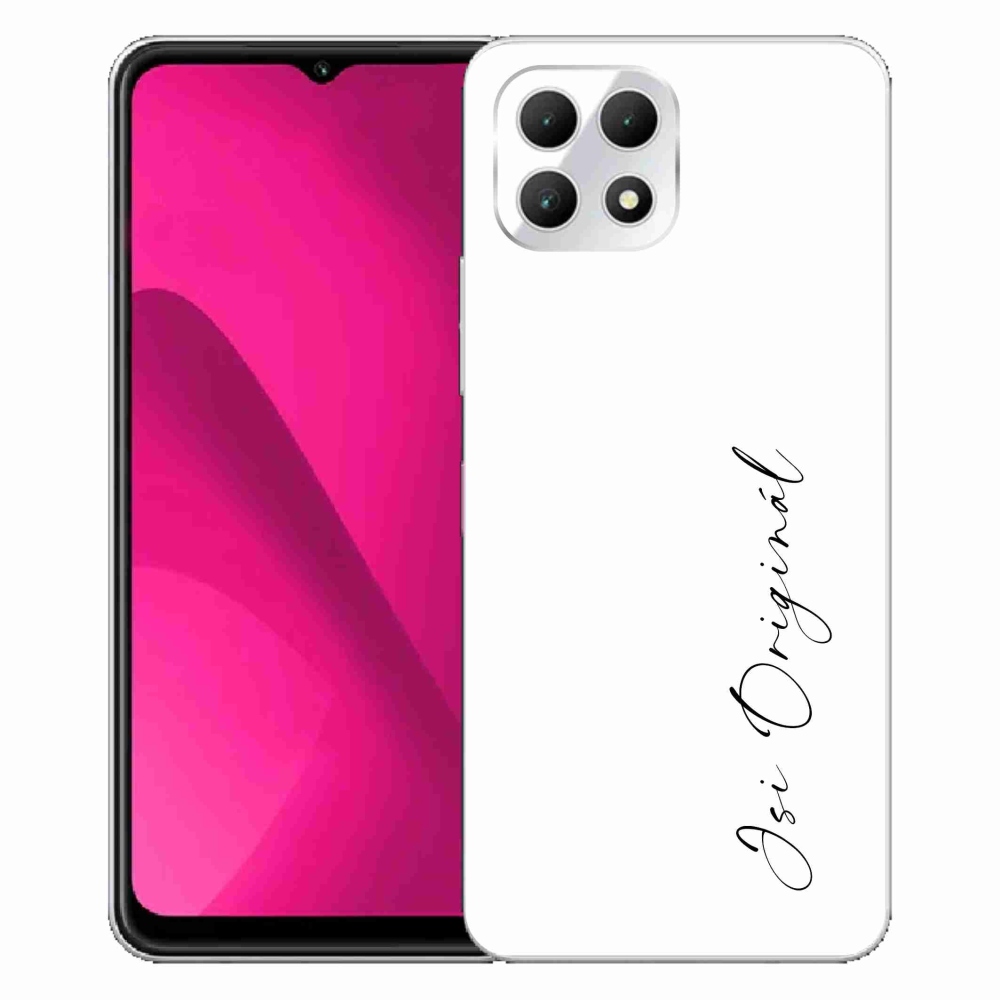 Gélový kryt mmCase na T-Mobile T Phone 2 - si originál biele pozadie