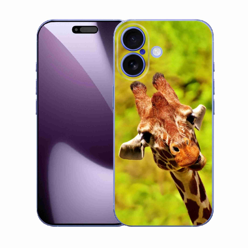 Gélový kryt mmCase na iPhone 17 - žirafa