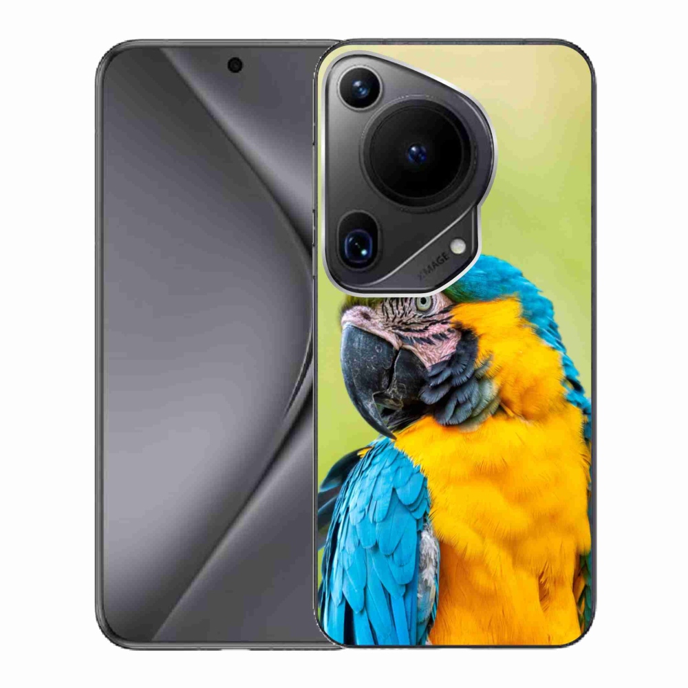 Gélový obal mmCase na Huawei Pura 70 Ultra - papagáj ara 2