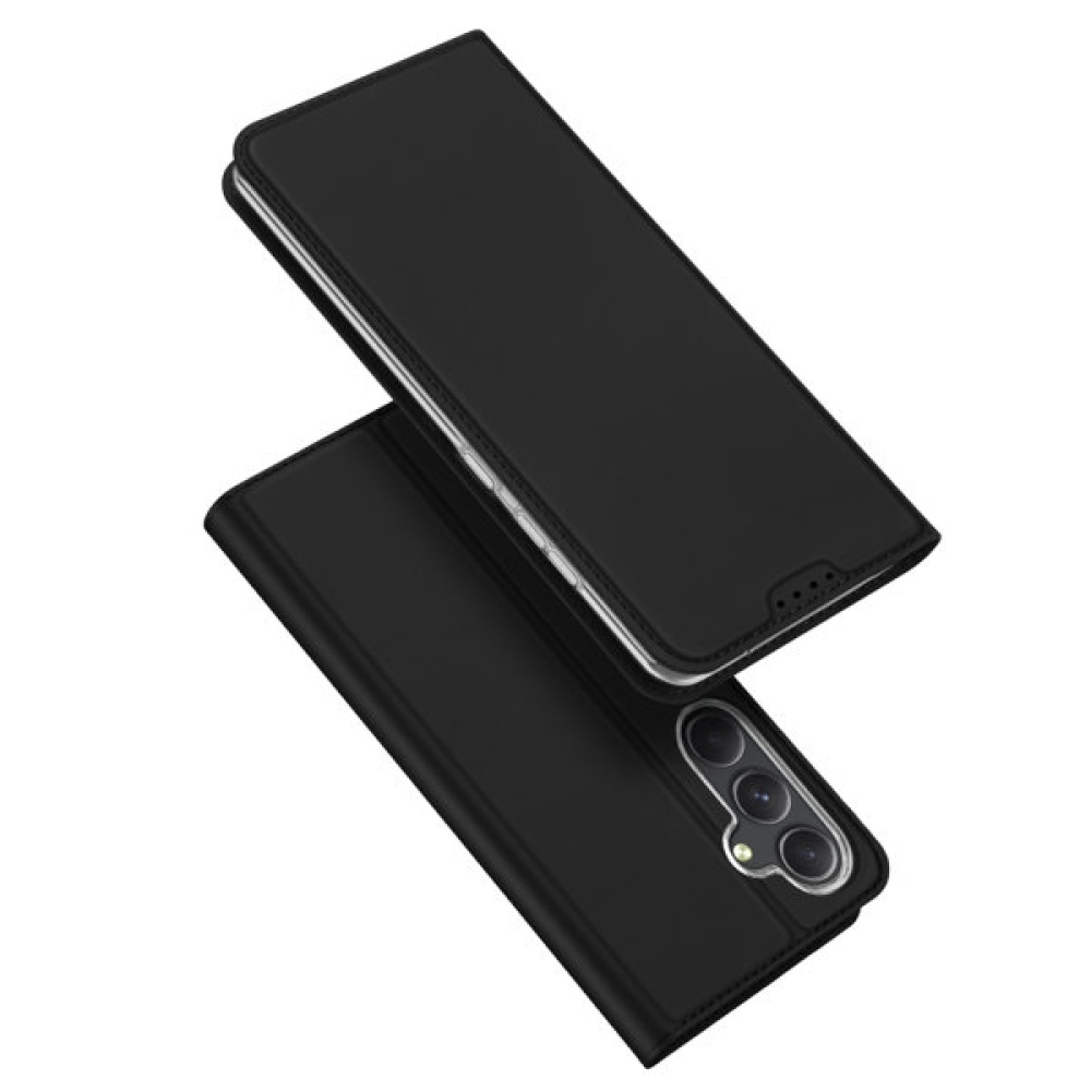 DUX knižkové púzdro na Samsung Galaxy S23 FE - čierne