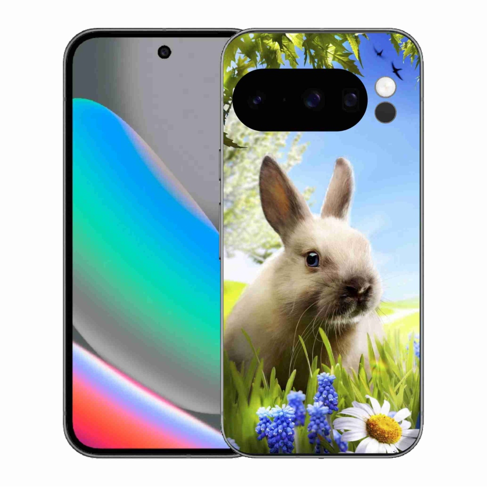 Gélový kryt mmCase na Google Pixel 10 Pro - zajačik