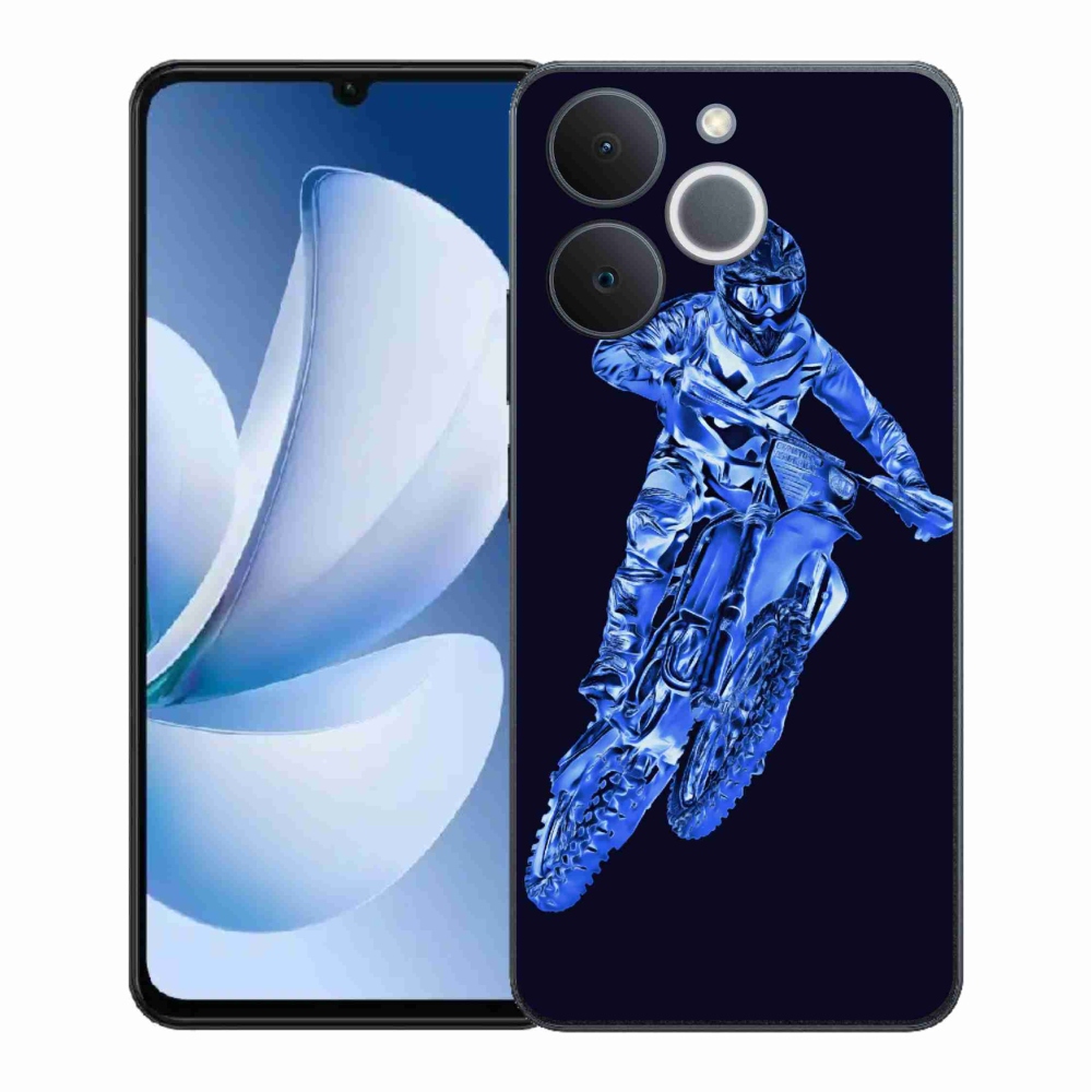 Gélový kryt mmCase na Realme Note 70T - motocross 1