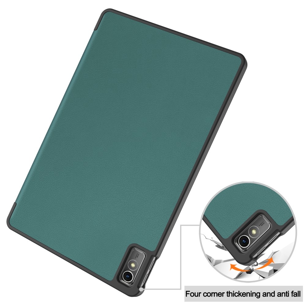 Case inteligentné zatváracie púzdro na Lenovo Tab M10 5G - zelené