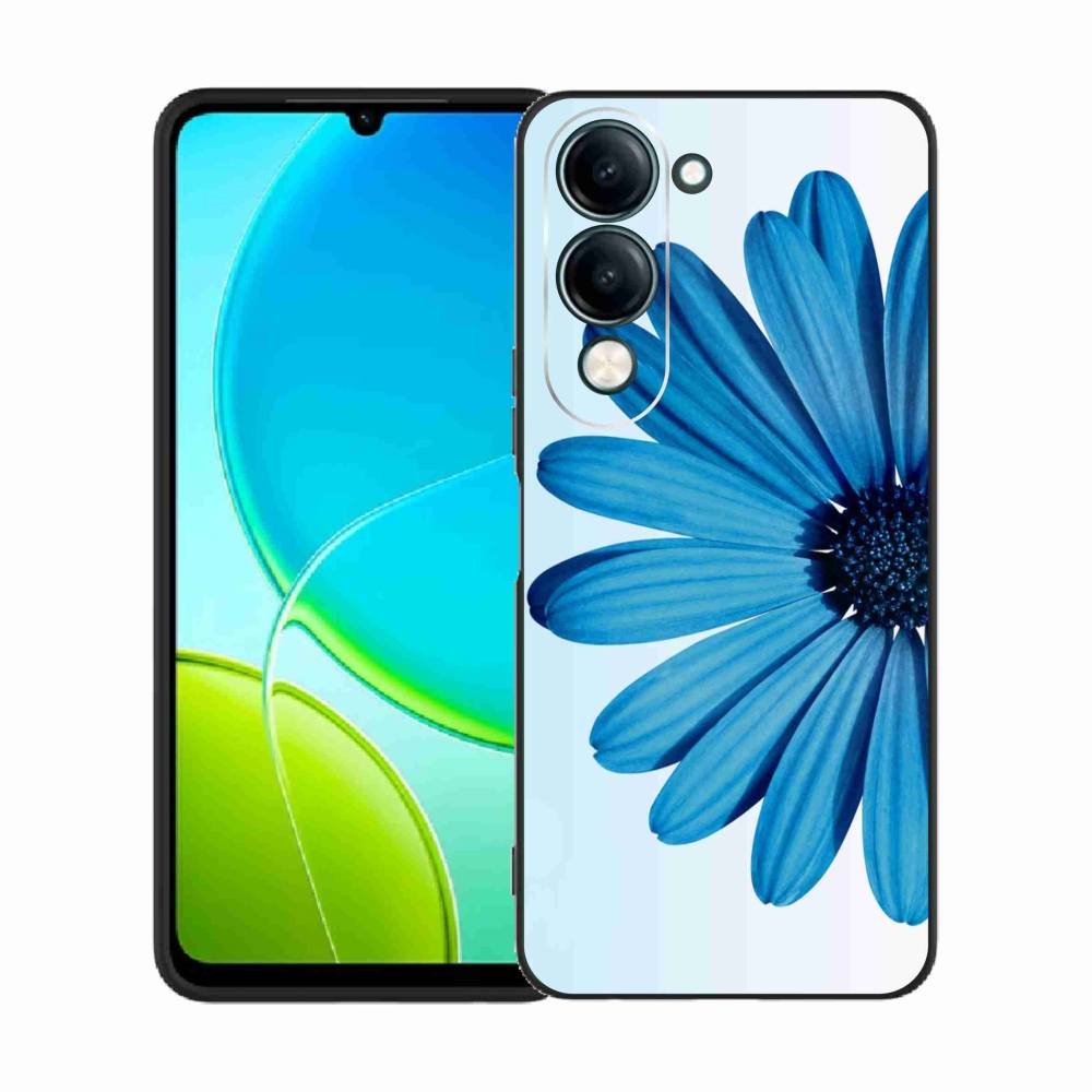 Gélový kryt mmCase na Vivo Y29s 5G - modrá margaréta