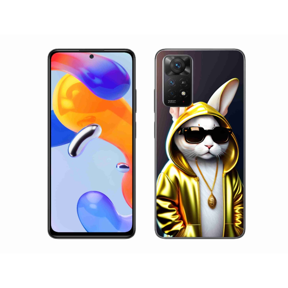 Gélový kryt mmCase na Xiaomi Redmi Note 11 Pro 4G/5G - mačka boss