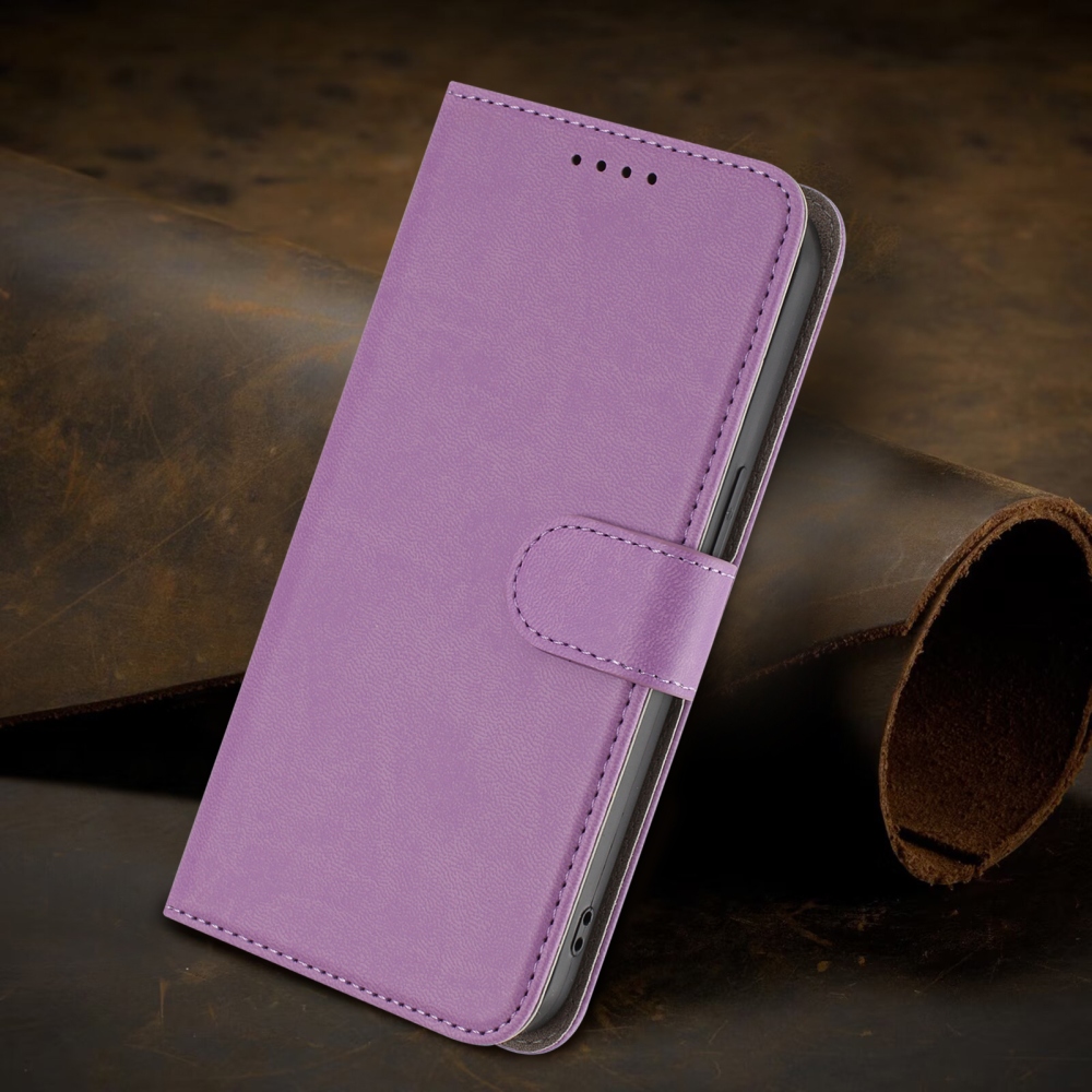 Snap knižkové púzdro na Xiaomi Redmi 15 4G/5G (171mm) - svetlofialové