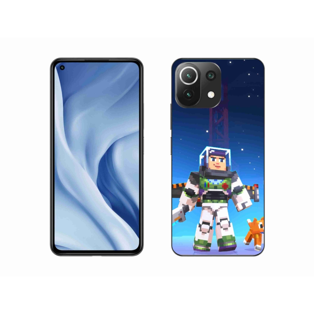 Gélový kryt mmCase na Xiaomi 11 Lite 5G NE - minecraft 2