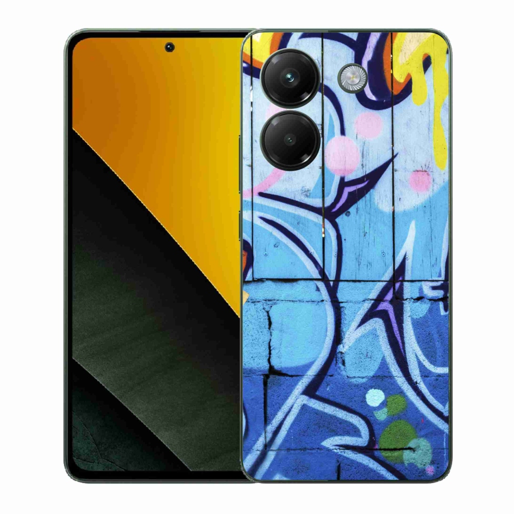 Gélový kryt mmCase na Xiaomi Poco M7 Pro 5G - graffiti