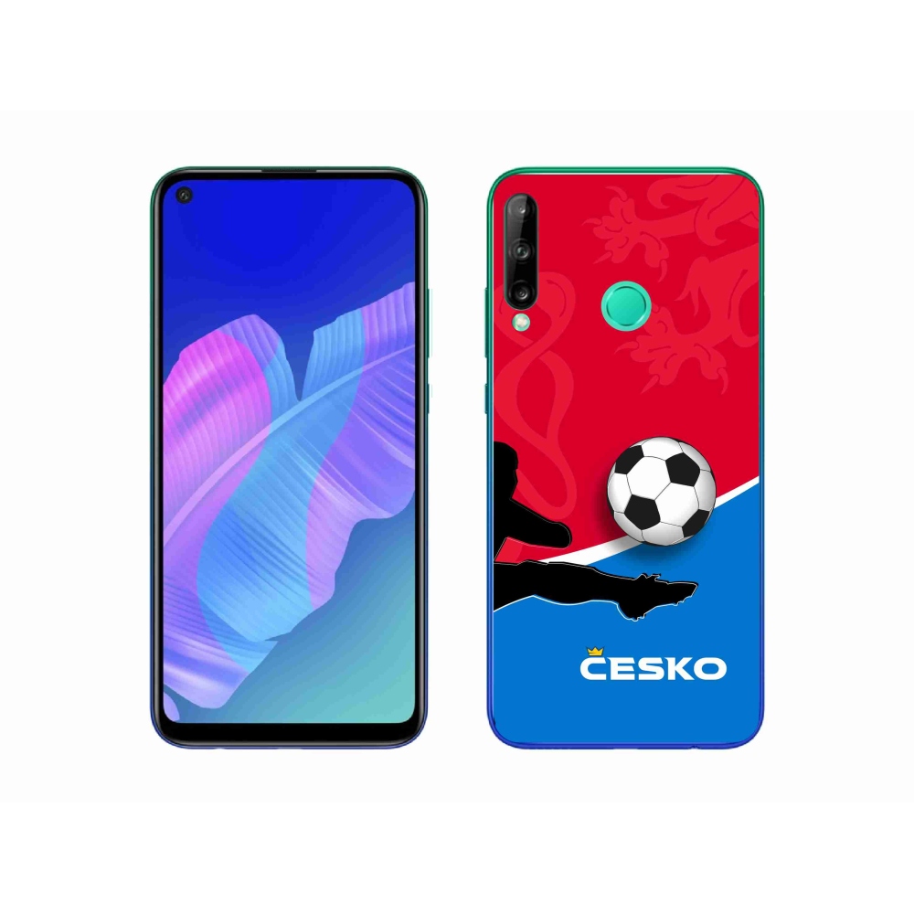 Gélový kryt mmCase na Huawei P40 Lite E - futbal Česko 2