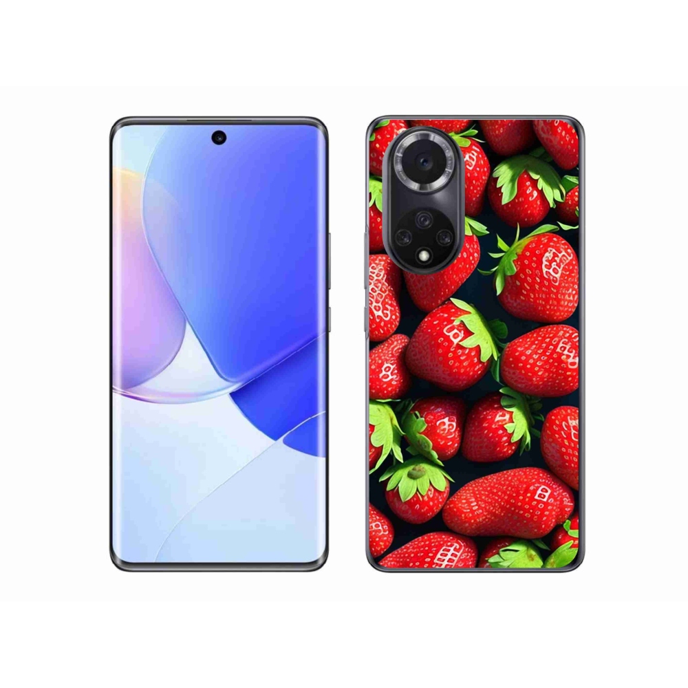 Gelový kryt mmCase na Huawei Nova 9 - jahody