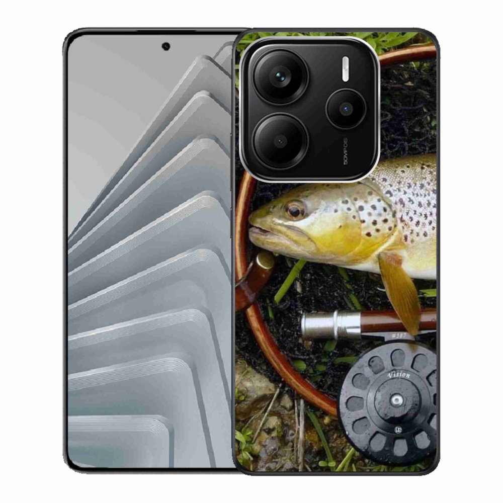 Gélový kryt mmCase na Xiaomi Redmi Note 14 5G - pstruh 2