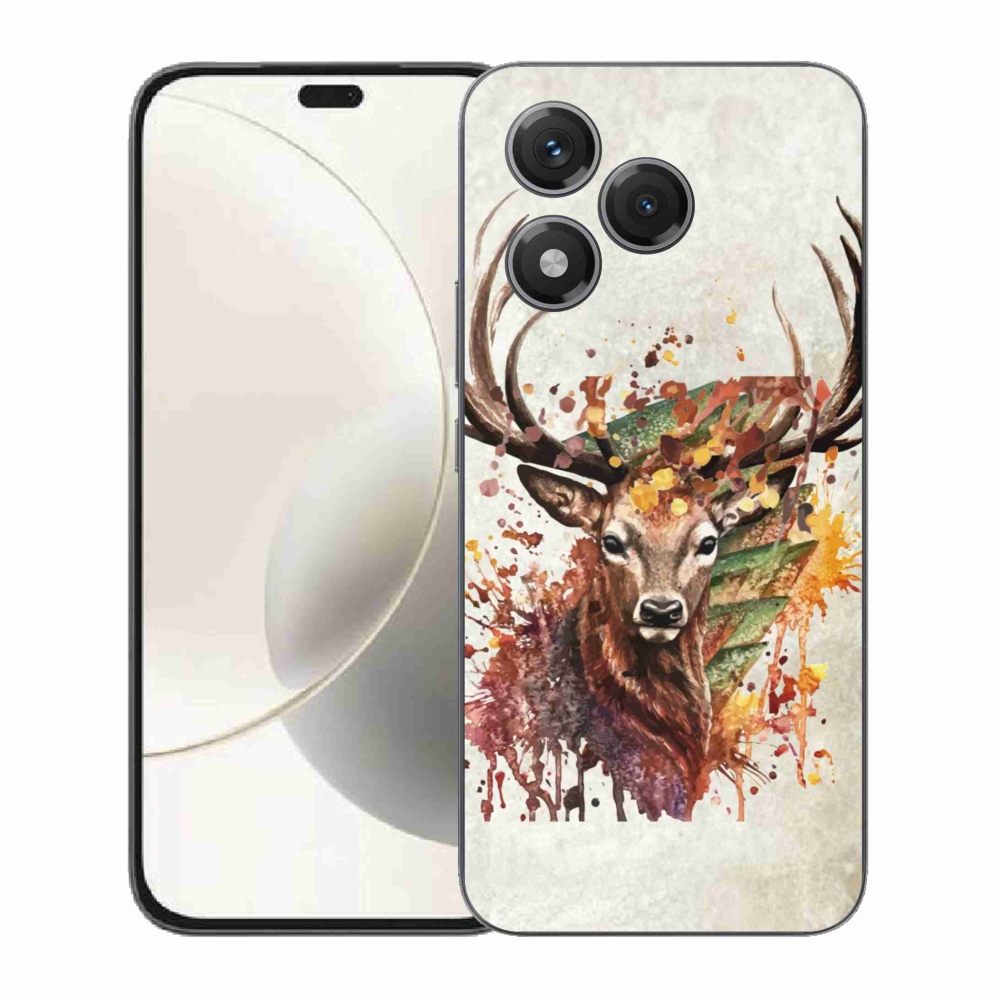 Gélový kryt mmCase na Honor 400 Lite - jeleň 1