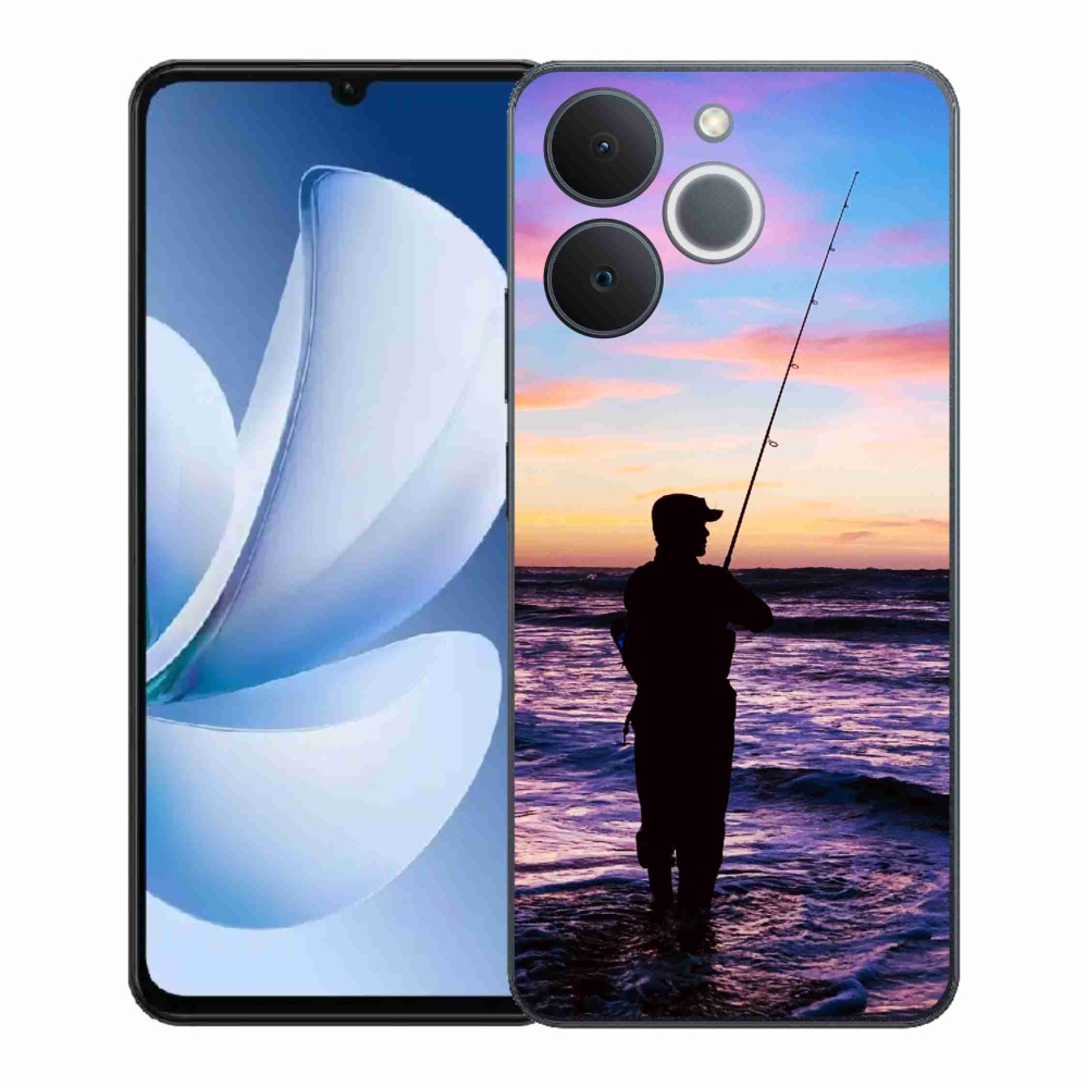 Gélový kryt mmCase na Realme Note 70T - rybárčenie 1