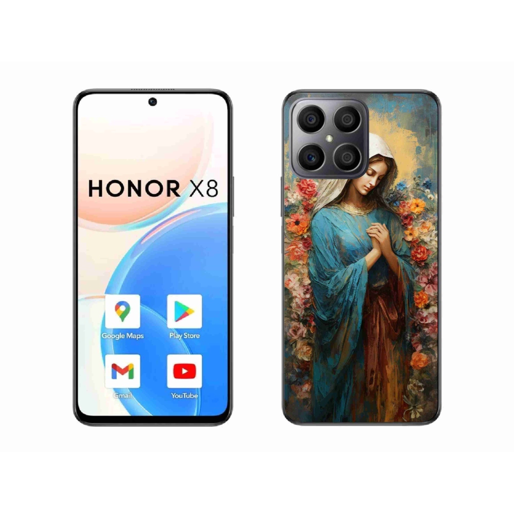 Gélový kryt mmCase na Honor X8 - svätá žena