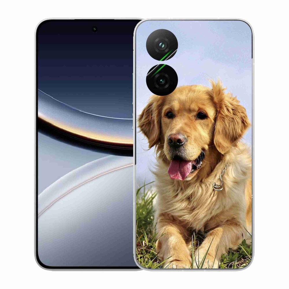 Gélový kryt mmCase na Xiaomi Poco F7 5G - zlatý retriever