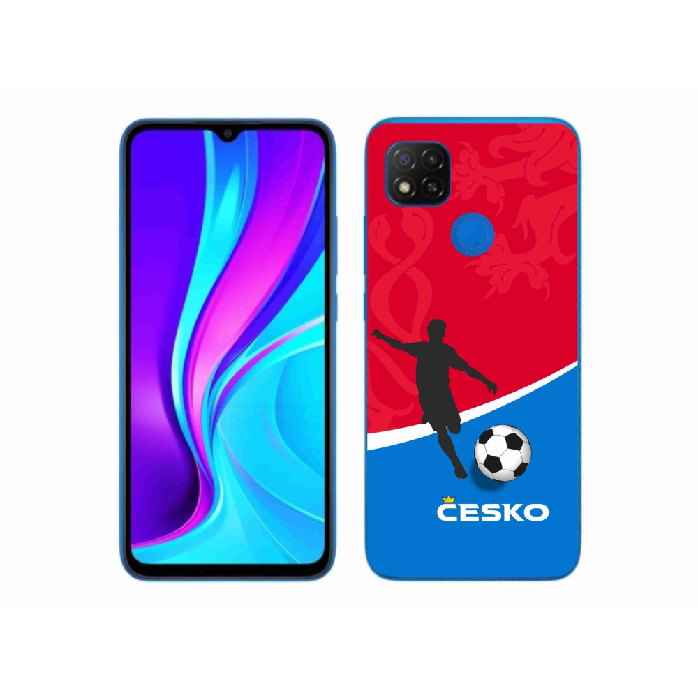 Gélový kryt mmCase na Xiaomi Redmi 9C - futbal Česko