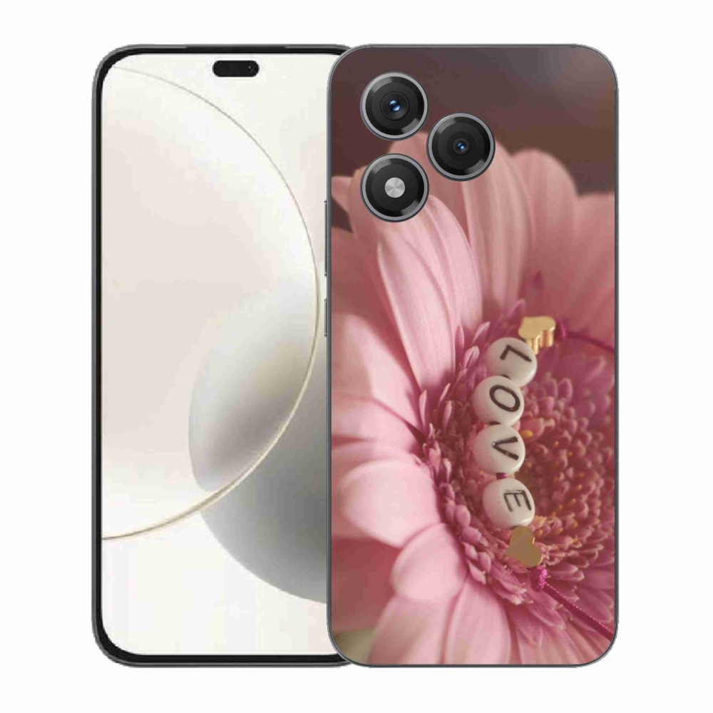 Gélový kryt mmCase na Honor 400 Lite - prívesok love