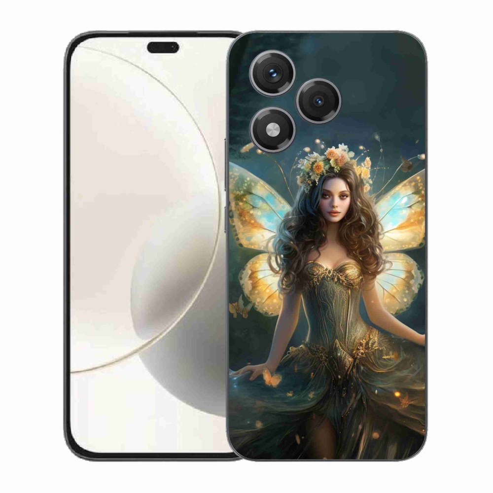Gélový kryt mmCase na Honor 400 Lite - motýlia žena