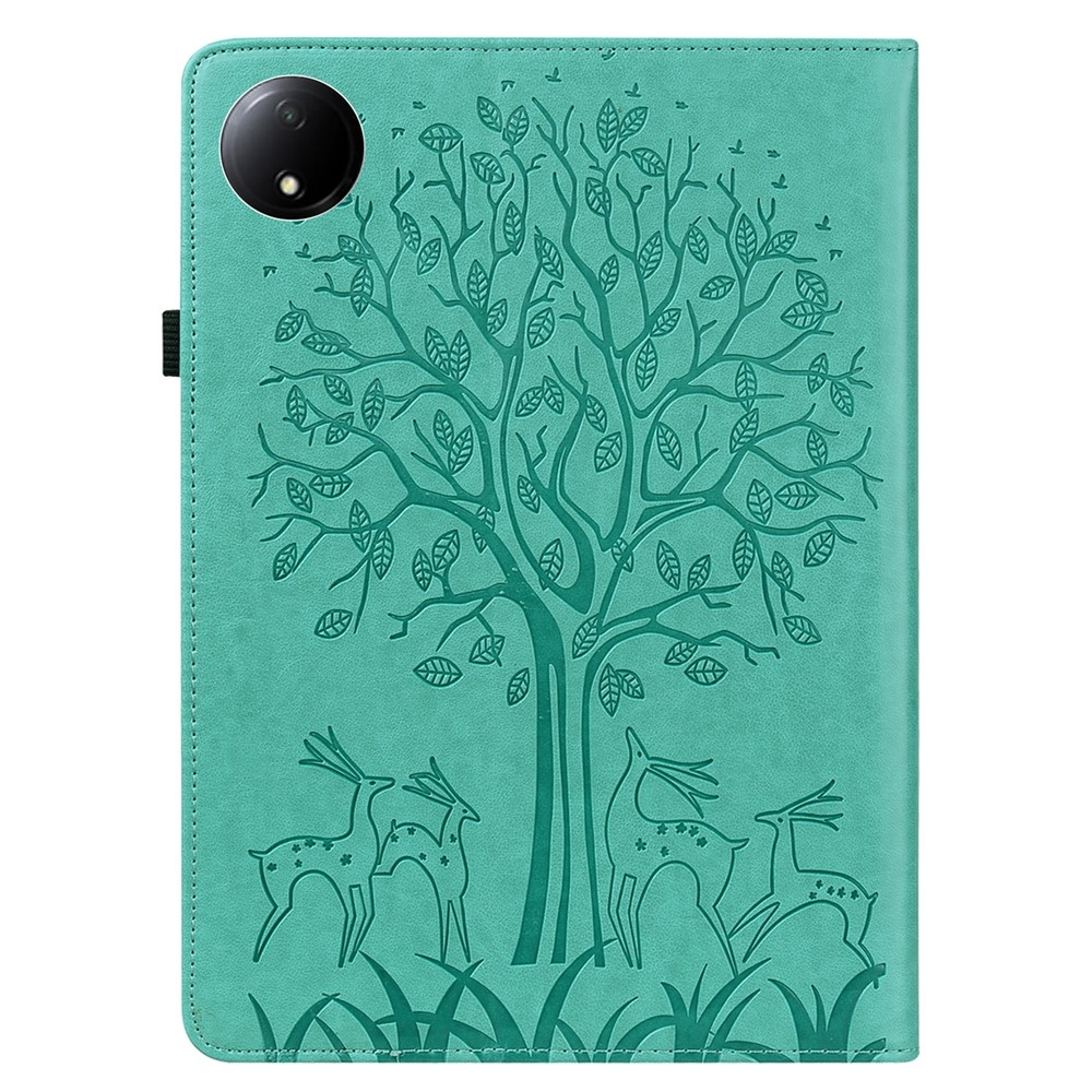 Tree zatváracie púzdro na tablet Xiaomi Redmi Pad SE 8.7 - modrozelené