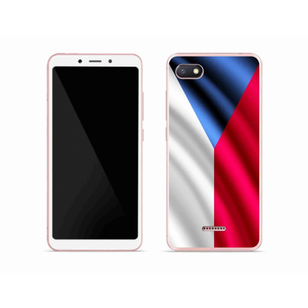 Gélový kryt mmCase na mobil Xiaomi Redmi 6A - česká vlajka
