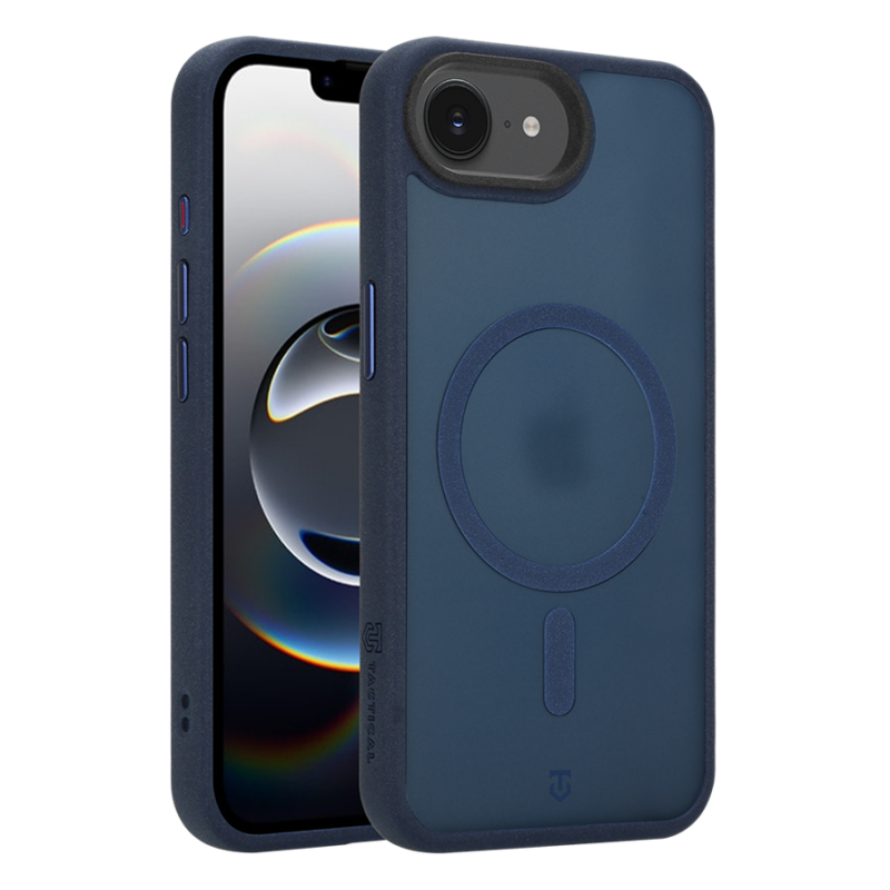 Tactical MagForce Hypersand puzdro pre Apple iPhone 16e/17e Deep Blue