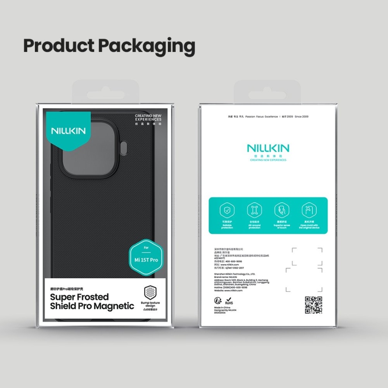 Nillkin Super Frosted PRO Magnetický zadný kryt pre Xiaomi 15T Pro Black