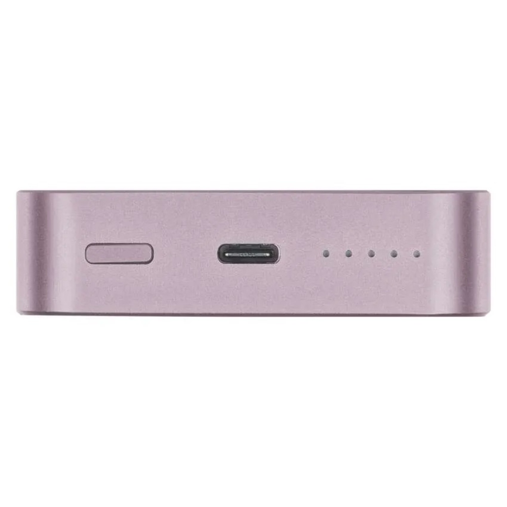 Powerbanka EMOS WI 1046, 10 000 mAh, 20 W+Wireless - lososová