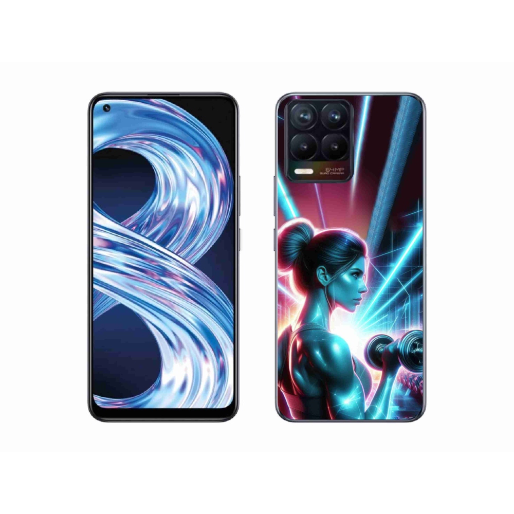 Gélový kryt mmCase na Realme 8 4G - posilňovanie