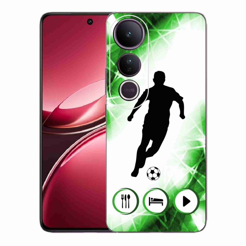 Gélový kryt mmCase na Vivo V50 Lite 4G/5G - futbalista