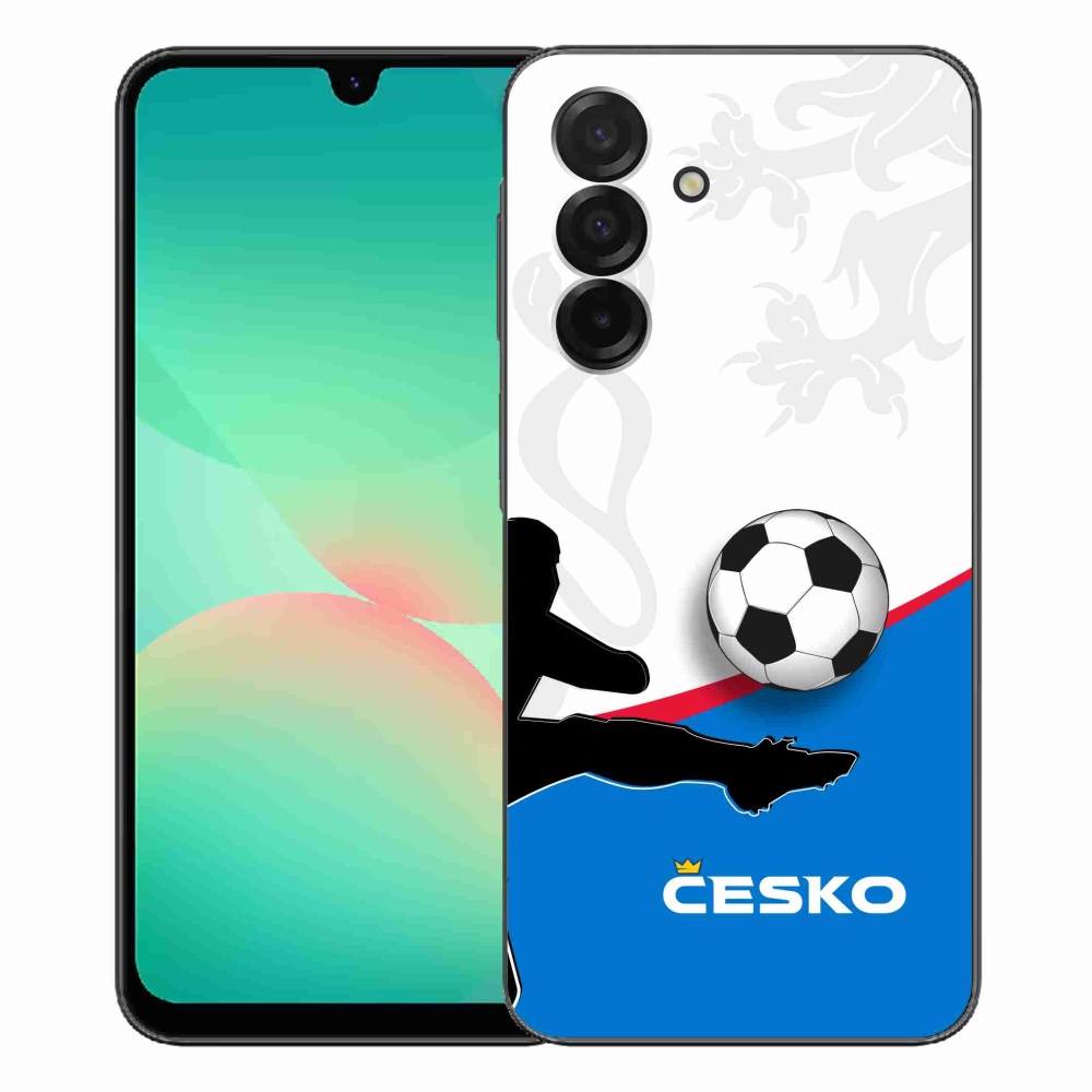 Gélový kryt mmCase na Samsung Galaxy A26 5G - futbal Česko 3