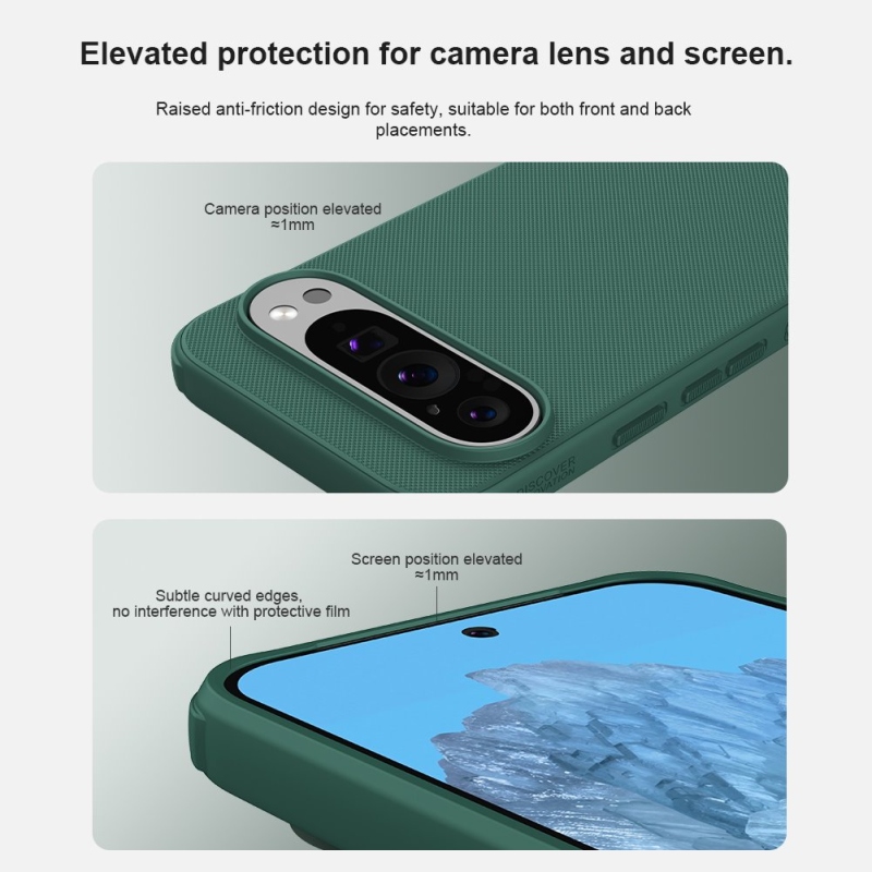 Nillkin Super Frosted PRE Zadný Kryt pre Google Pixel 9 Pro XL Dark Green