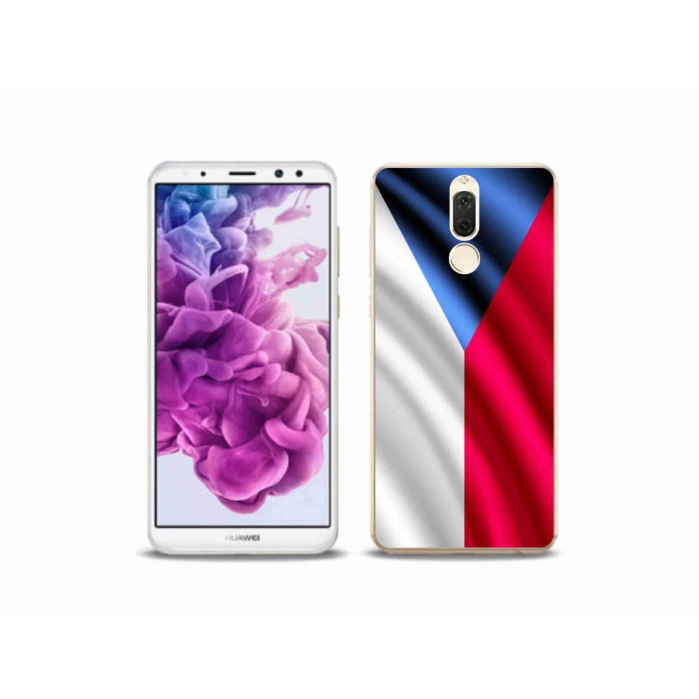 Gélový kryt mmCase na mobil Huawei Mate 10 Lite - česká vlajka