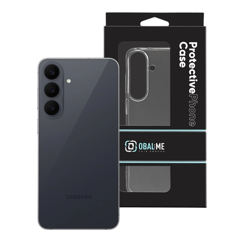OBAL:ME TPU kryt pre Samsung Galaxy S26 FE, priehľadný