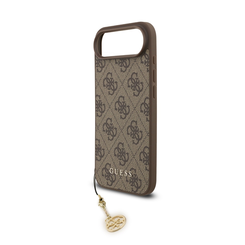 Guess 4G Charm Zadný kryt pre iPhone Air Tone on Tone Brown