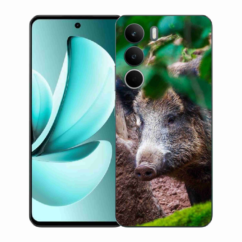 Gélový kryt mmCase na Realme C71 - divoké prasa