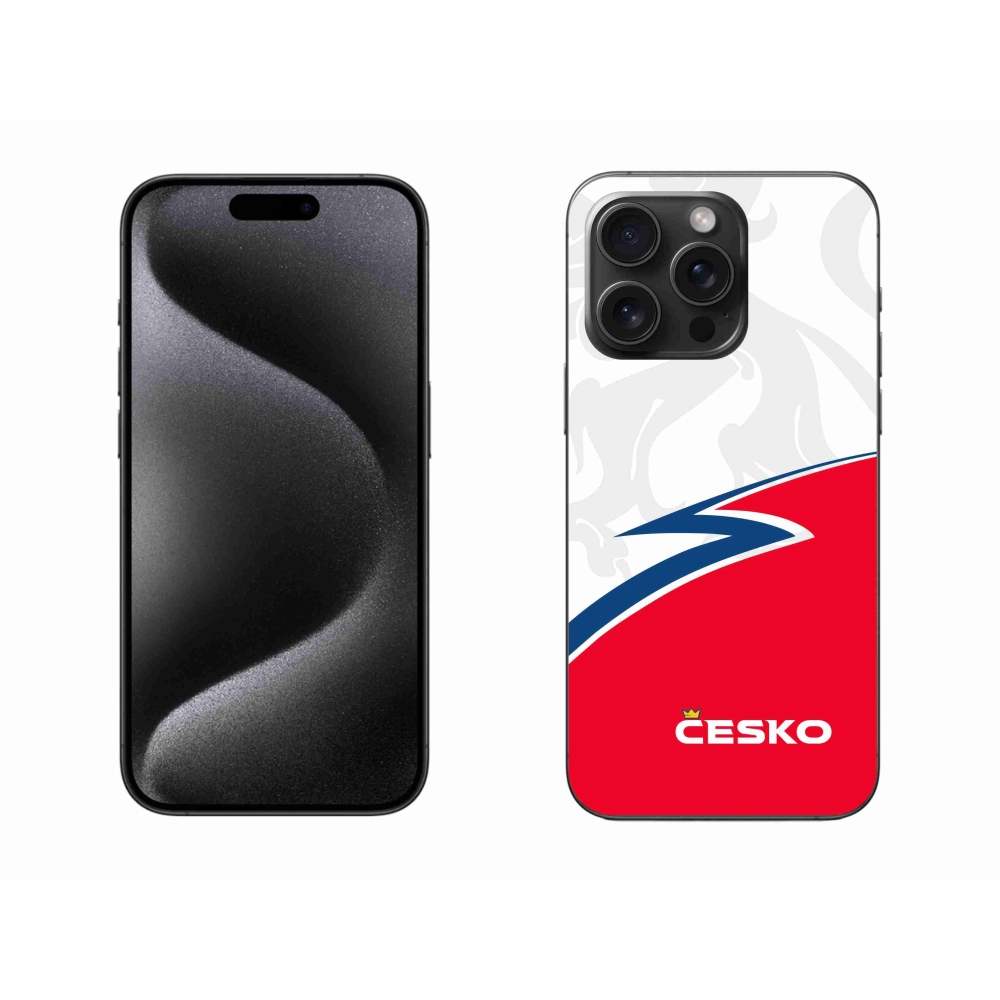 Gélový kryt mmCase na iPhone 15 Pro Max - Česko 1