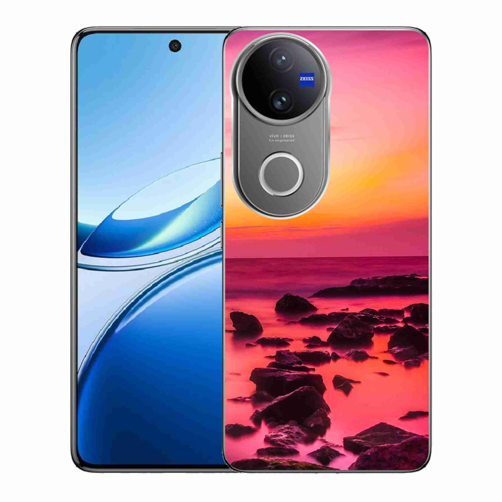 Gélový kryt mmCase na Vivo V50 5G - more a žiara