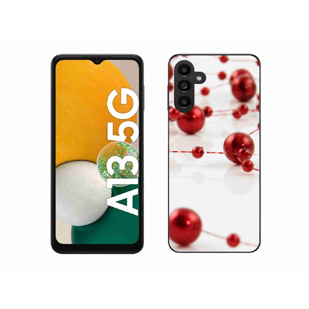 Gélový kryt mmCase na Samsung Galaxy A13 5G - vianočná reťaz