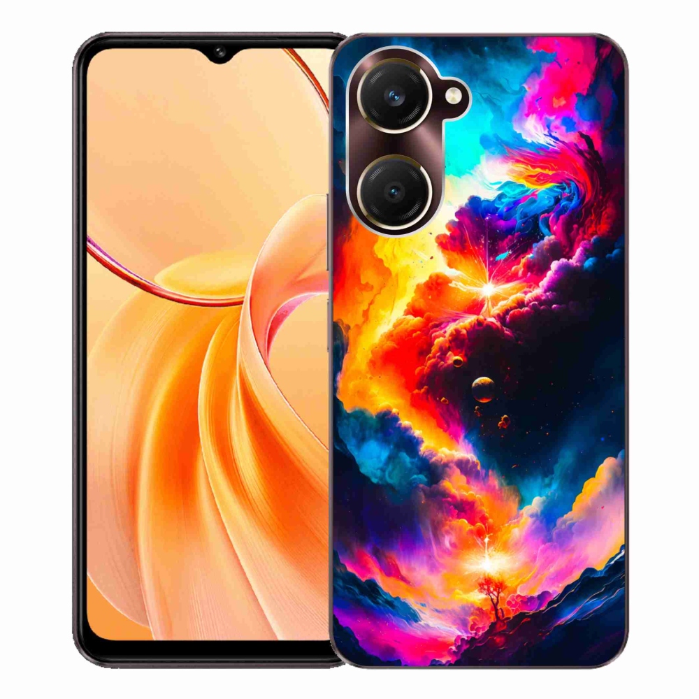 Gélový kryt mmCase na Vivo Y28s 5G - abstraktný motív