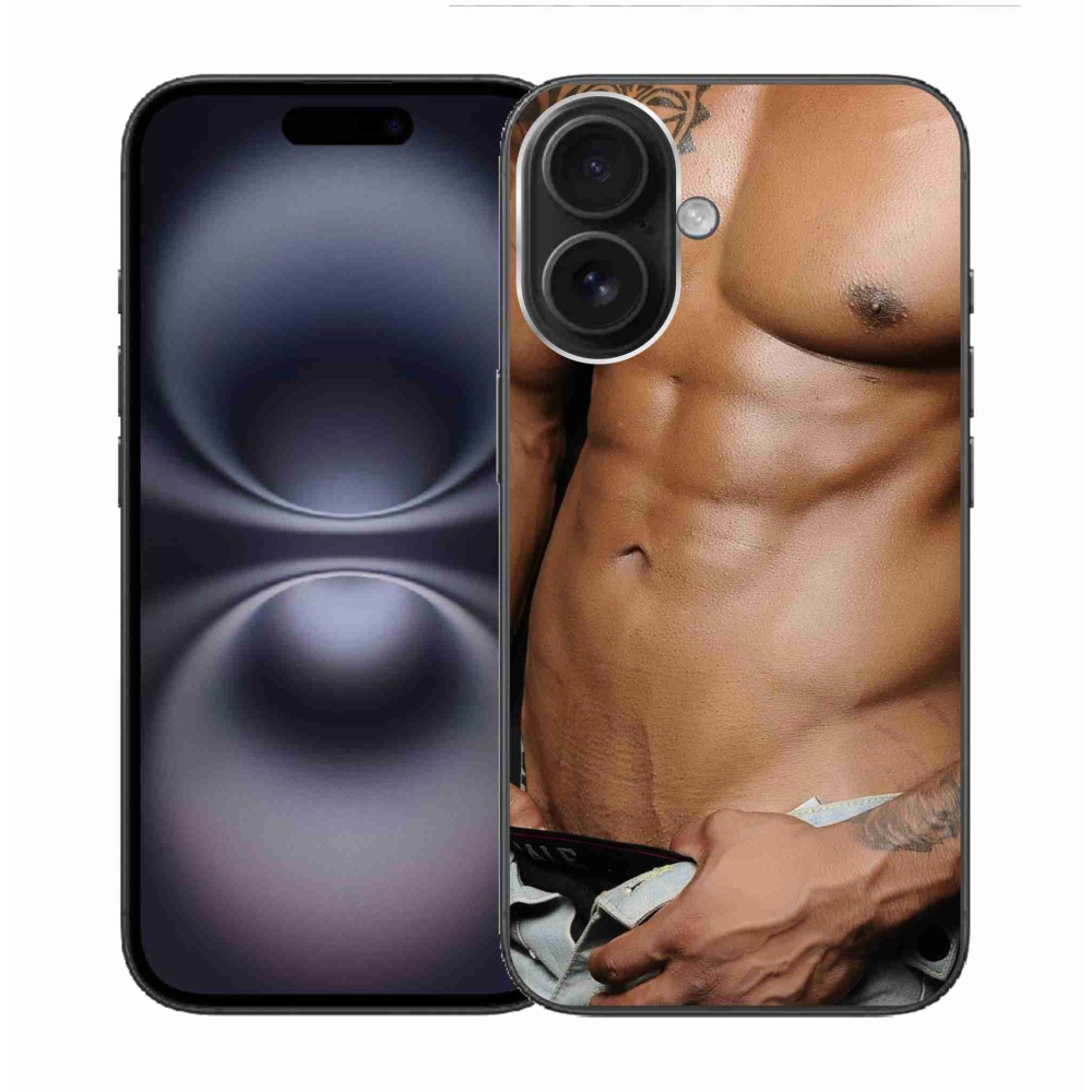 Gélový kryt mmCase na iPhone 16 - sexy muž