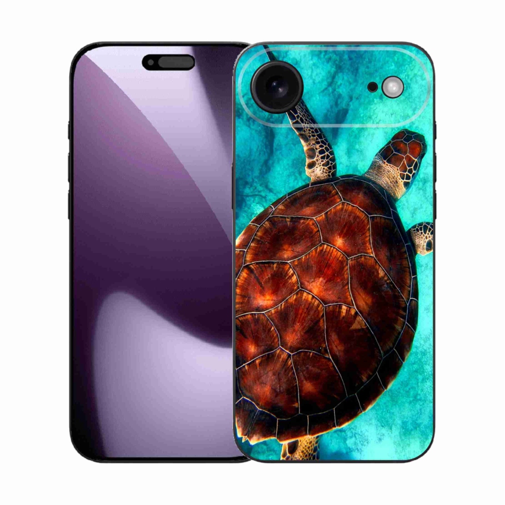 Gélový kryt mmCase na iPhone 17 Air - korytnačka