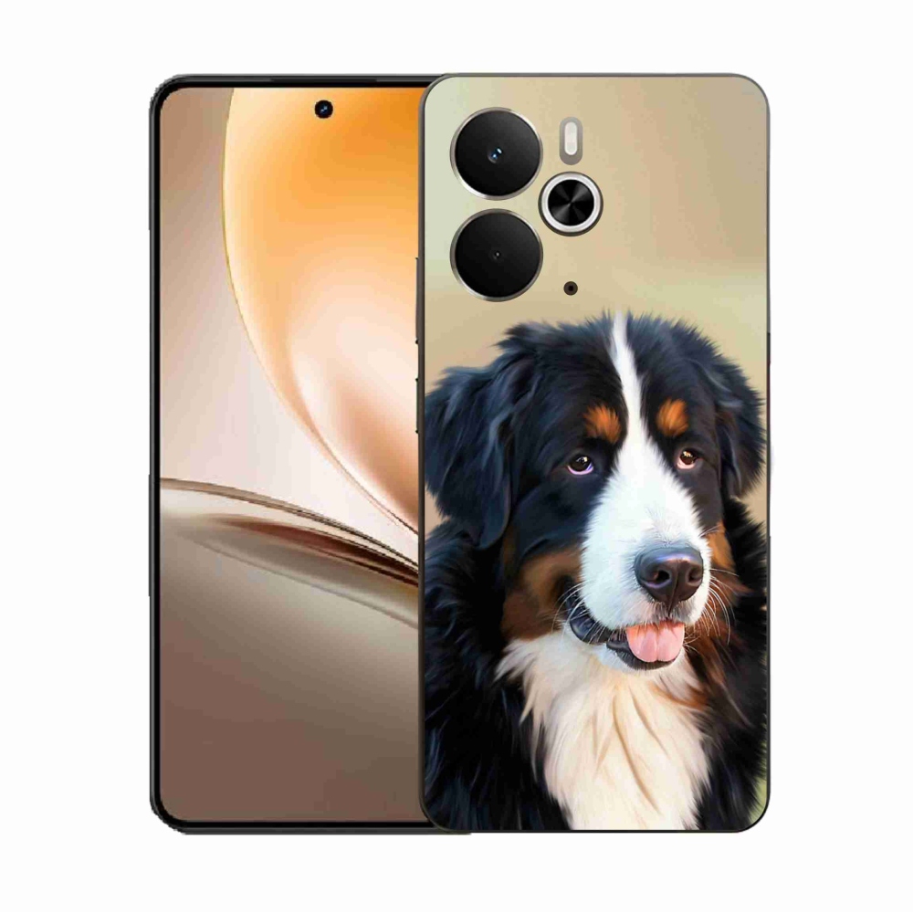 Gélový kryt mmCase na Realme 14 5G - bernský salašnícky pes