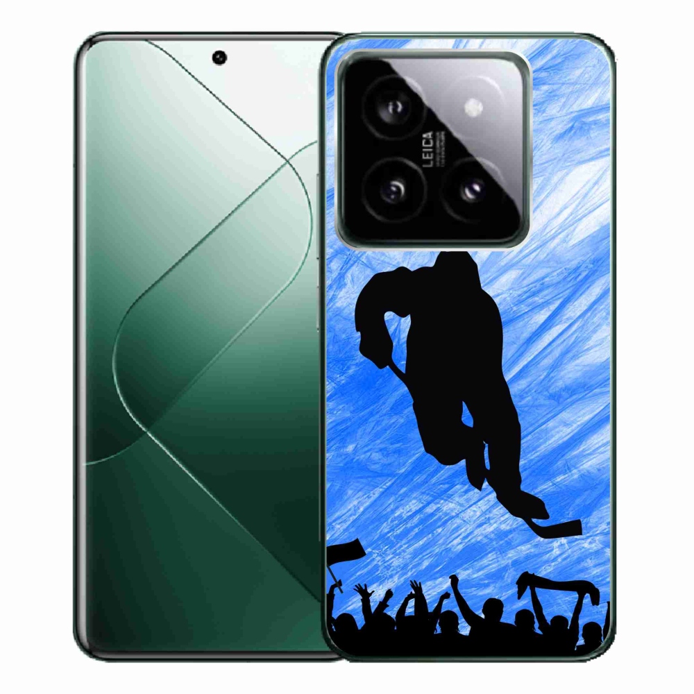 Gélový kryt mmCase na Xiaomi 14 Pro - hokejový hráč