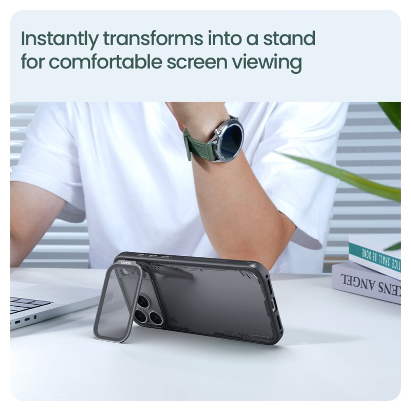 Nillkin Iceblade Prop Kryt pre Apple iPhone 17 Pro Max Dark Night Black