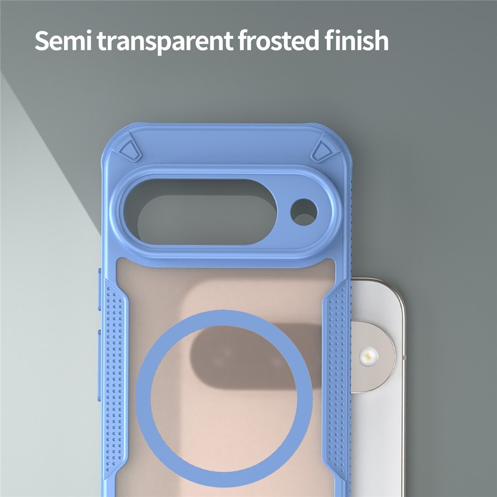 Froste odolný kryt s MagSafe na Google Pixel 10 - modrý