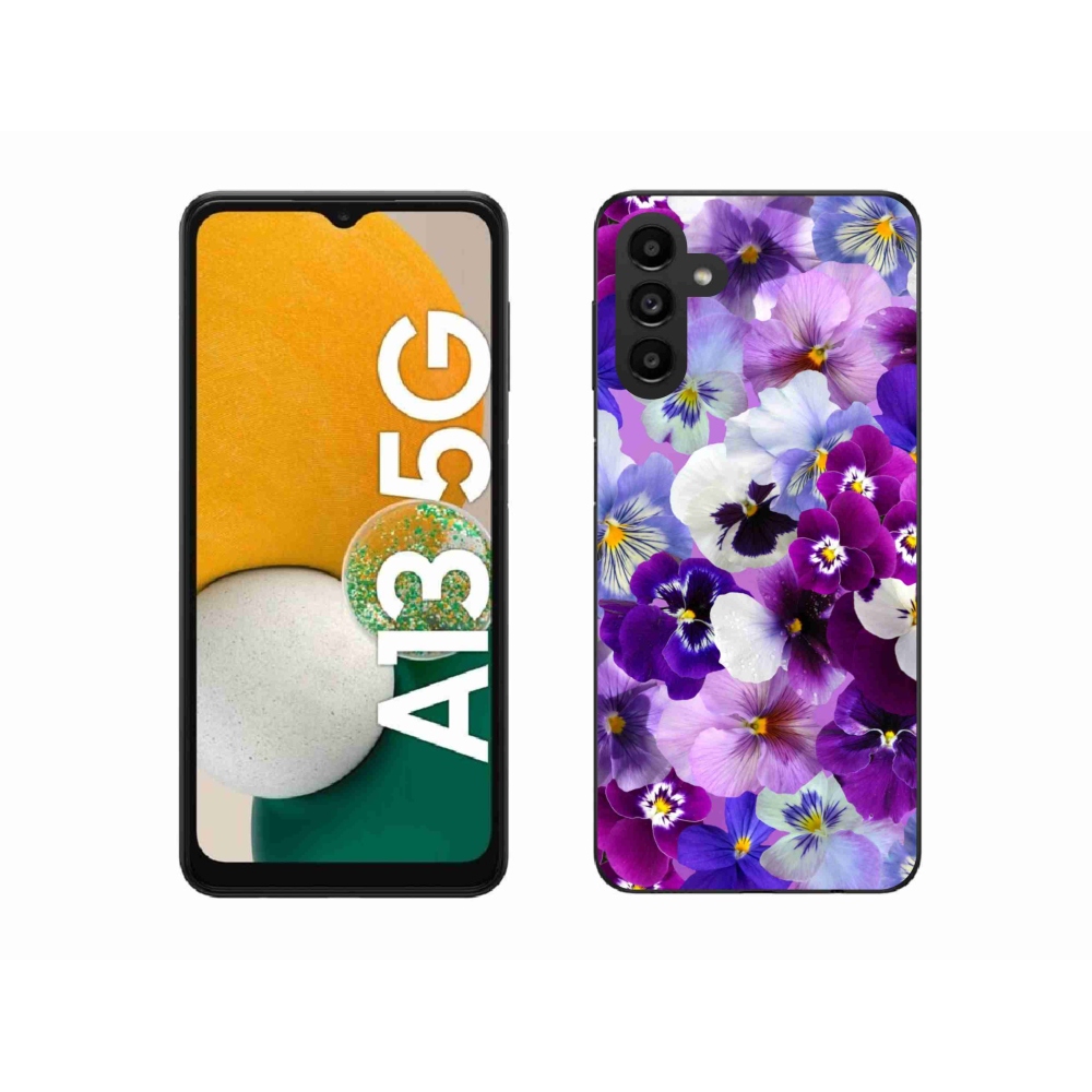 Gélový kryt mmCase na Samsung Galaxy A13 5G - kvety 9