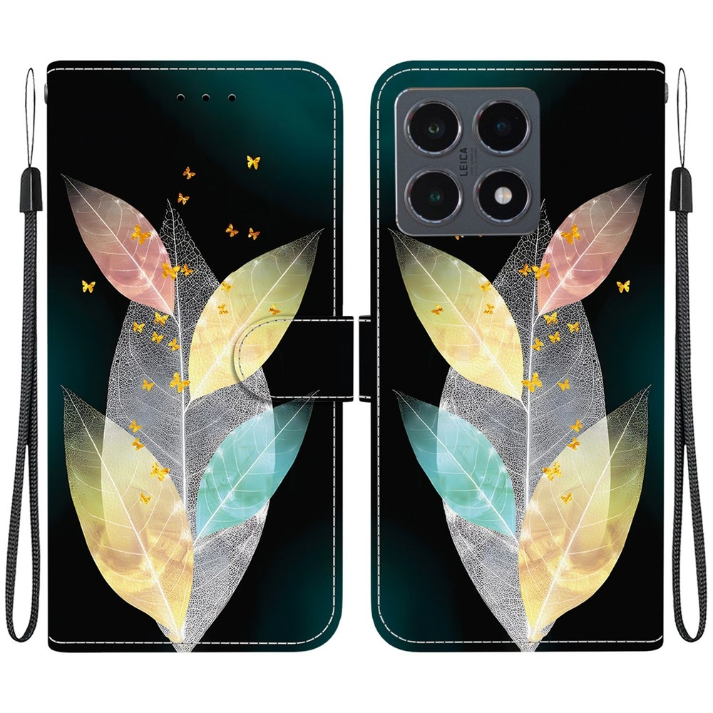 Versatile knižkové púzdro na Xiaomi 15T - farebné listy
