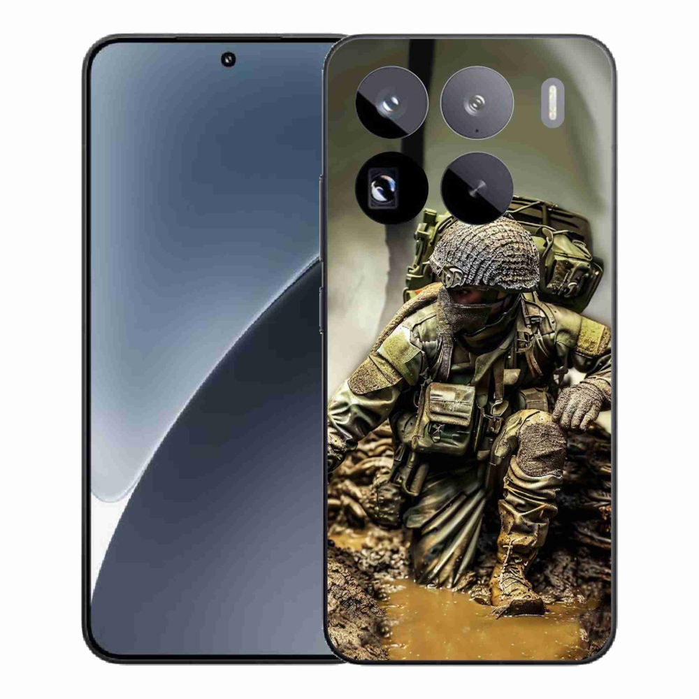 Gélový kryt mmCase na Xiaomi 15 Pro - vojak