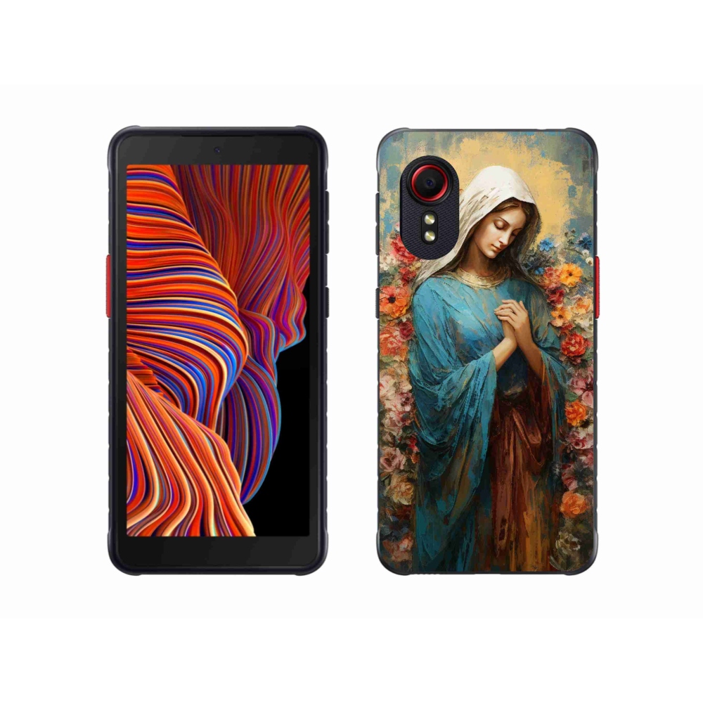 Gélový kryt mmCase na Samsung Galaxy Xcover 5 - svätá žena